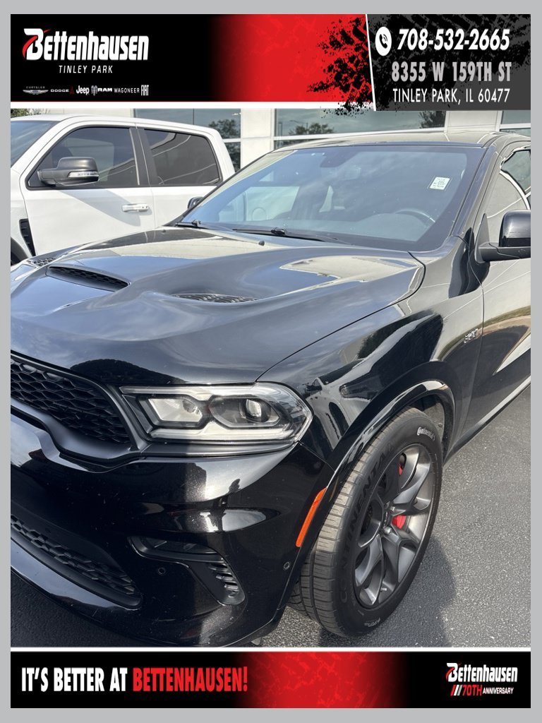 Used 2021 Black Clearcoat Dodge SRT 392 image 1