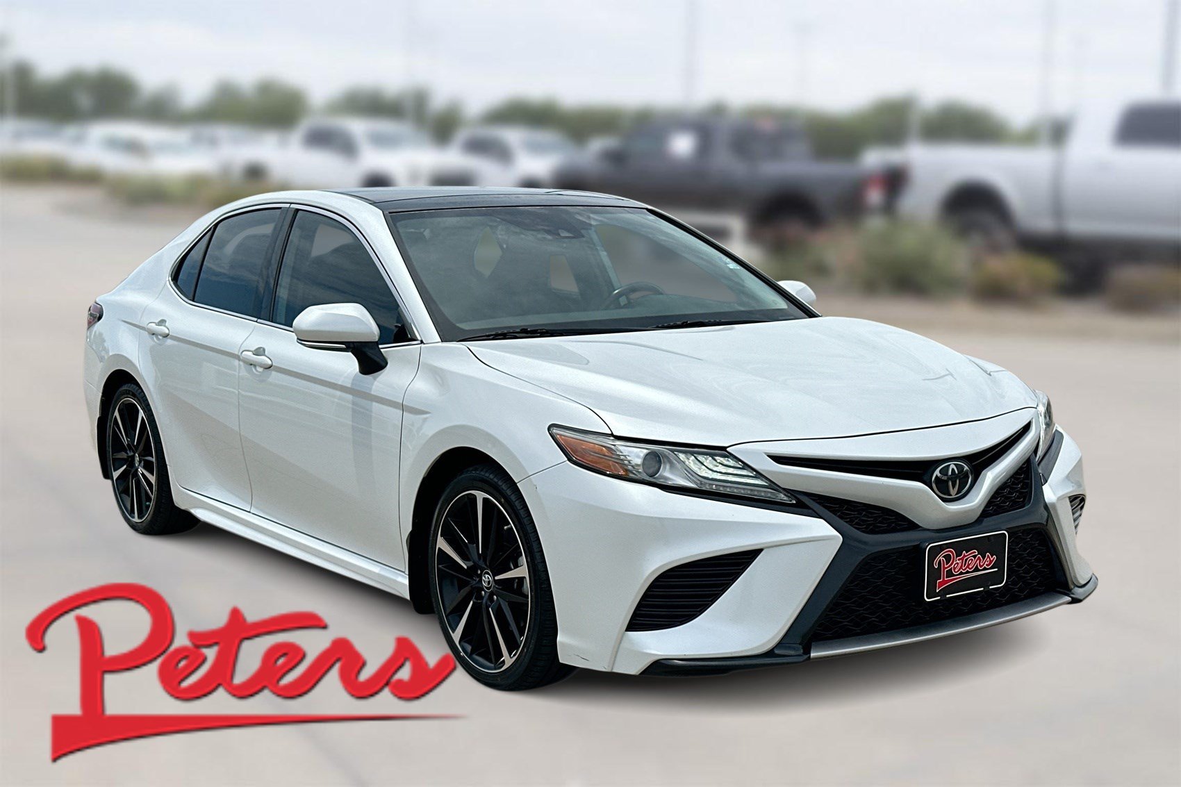 Used 2019 Pearl Toyota XSE image 1