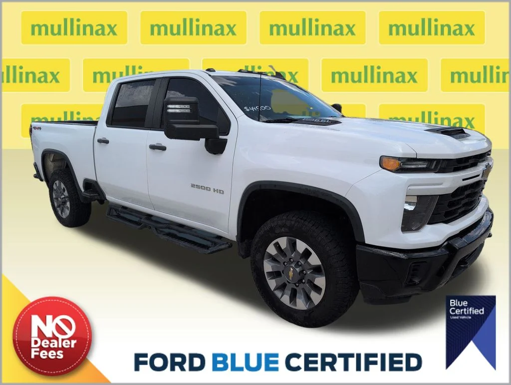 Certified Used 2024 White Chevrolet Custom image 1