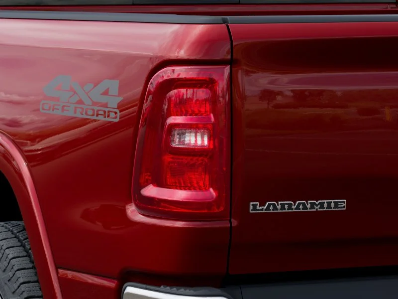 New 2027 Molten Red Pearl-Coat Exterior Paint RAM Laramie image 43