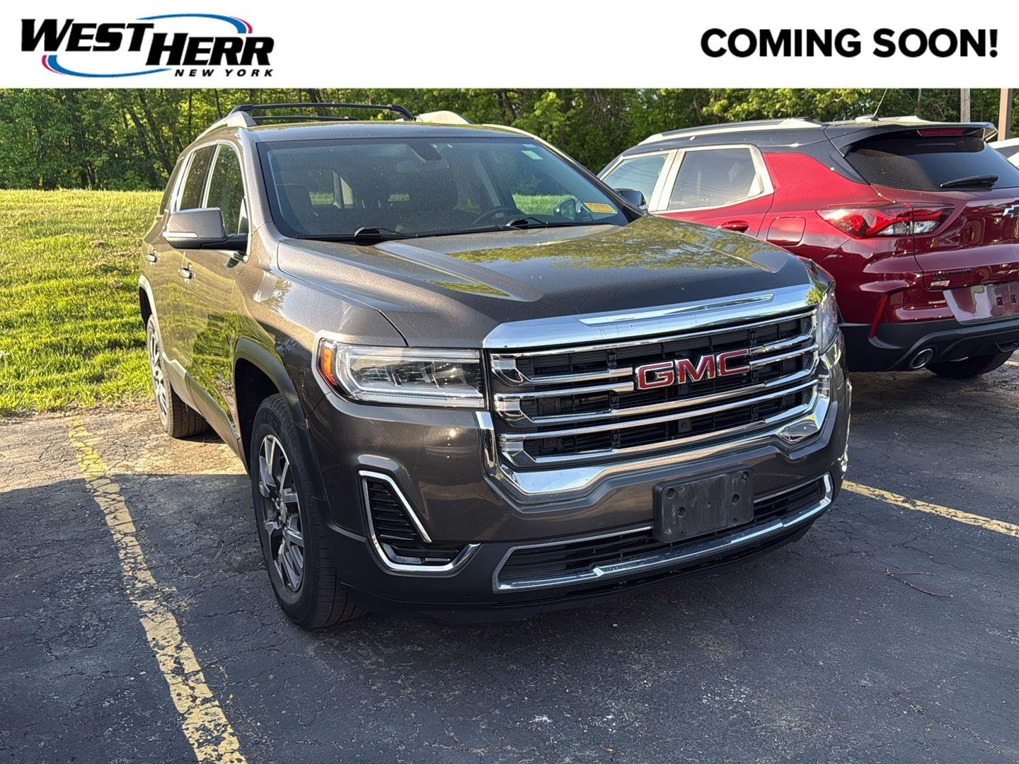 Used 2020 Smokey Quartz Metallic GMC SLE image 1