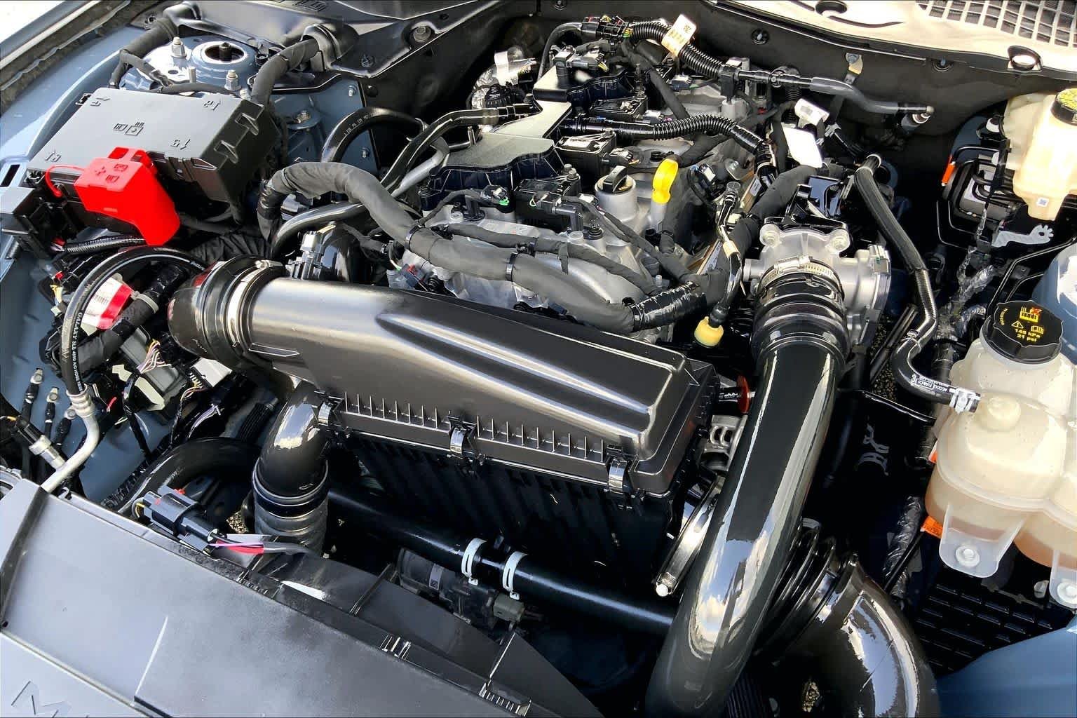 Used 2024 Vapor Blue Metallic Ford EcoBoost Premium image 32