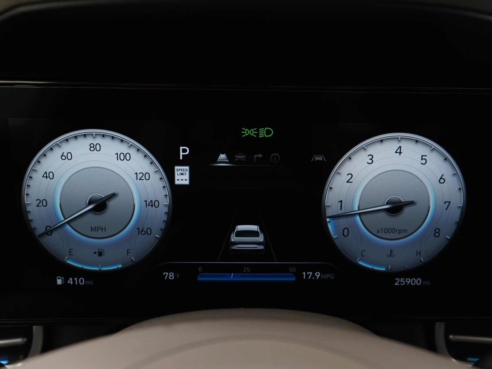 Used 2025 Intense Blue Hyundai SEL Convenience IVT image 47