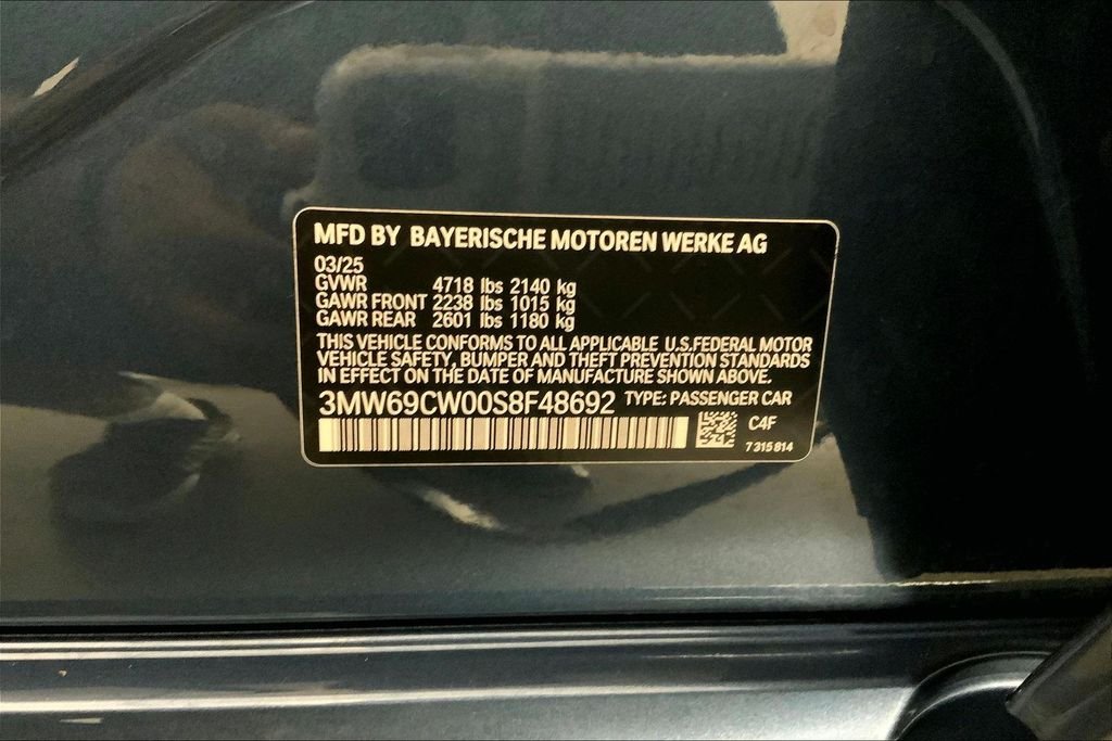 Used 2025 Arctic Race Blue Metallic BMW  image 31