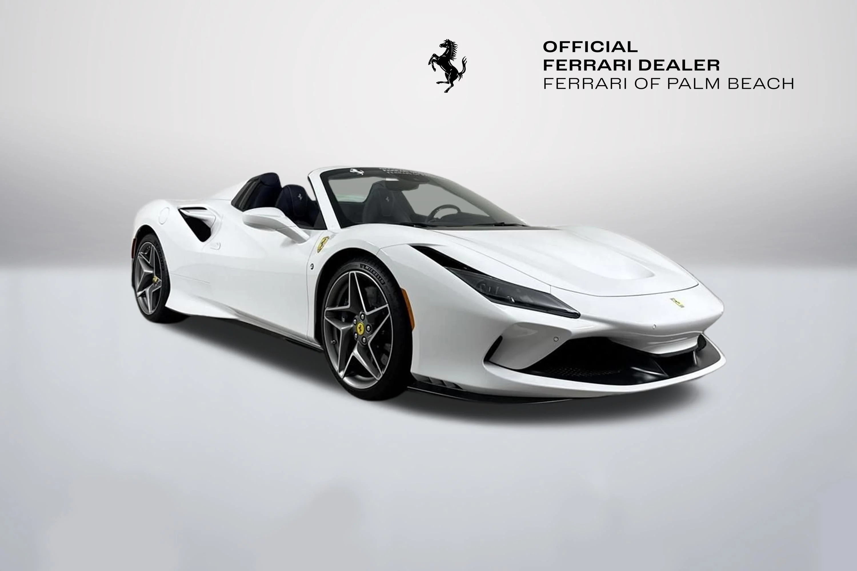 Certified Used 2022 Bianco Cervino Ferrari Base image 1