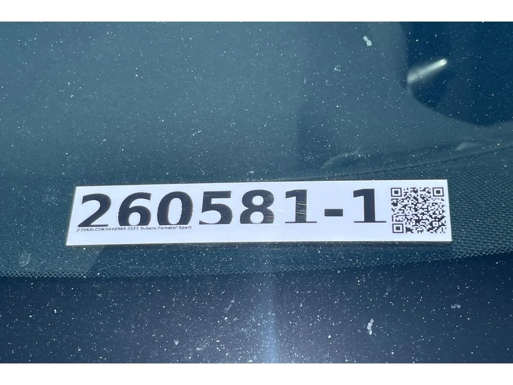 Used 2021 Crystal Black Silica Subaru Sport image 21