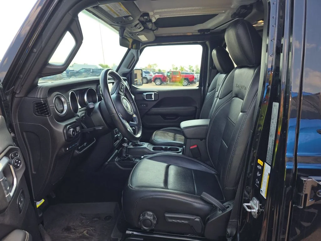 Used 2023 Black Jeep Sahara 4xe image 5