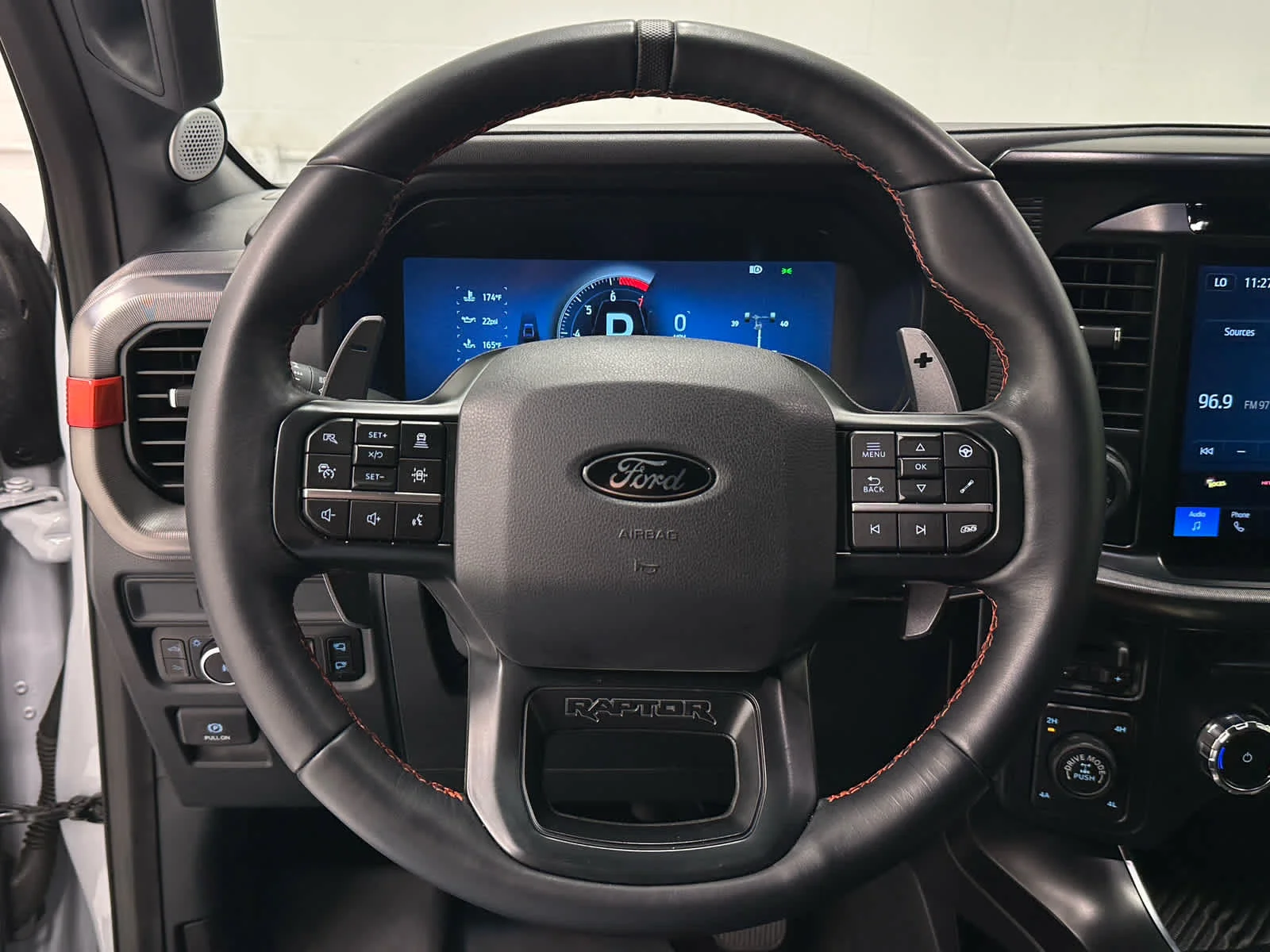 Used 2025 Space White Metallic Ford Raptor image 24