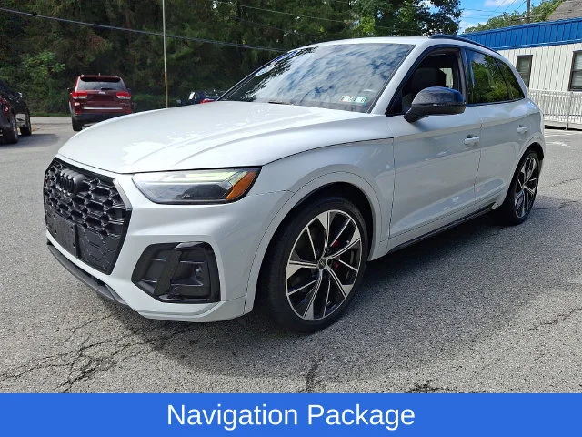Used 2021 White Audi Premium Plus image 4