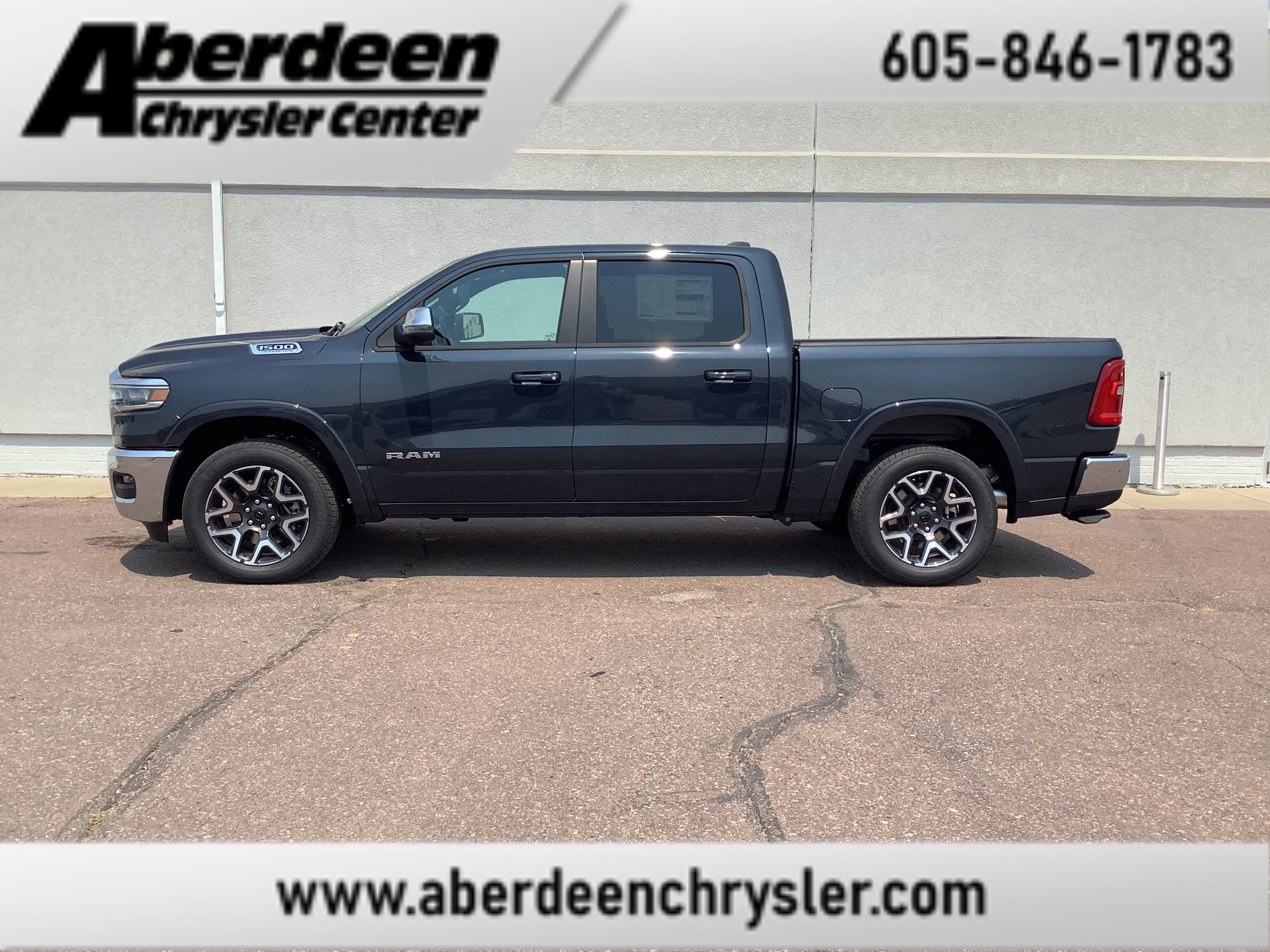 New 2026 Forged Blue Metallic Exterior Paint RAM Laramie image 1