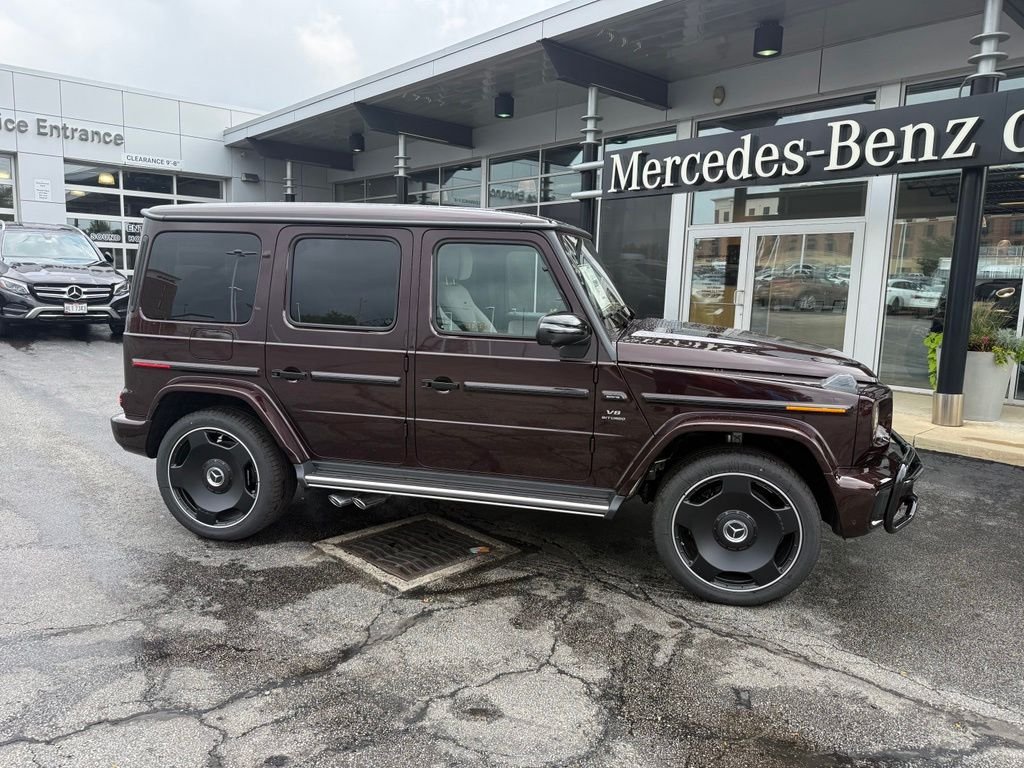 New 2027 MANUFAKTUR Rubellite Red Metallic Mercedes-Benz AMG® G 63 SUV image 2
