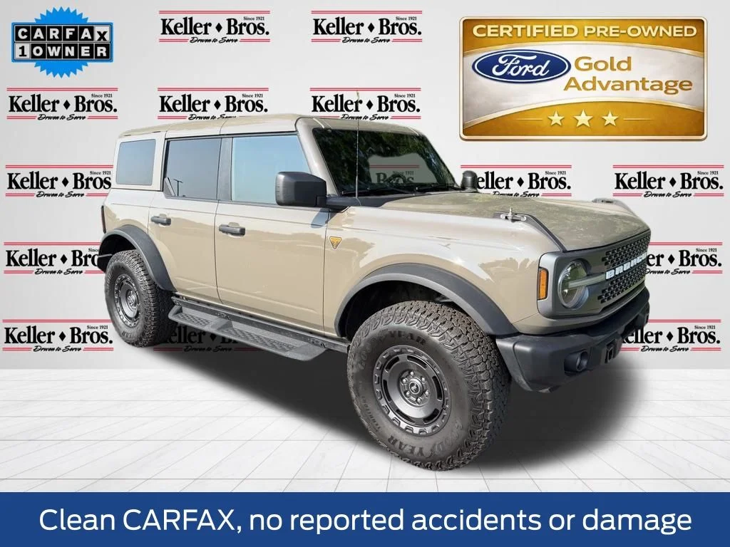 Used 2025 Gray Ford Badlands image 1