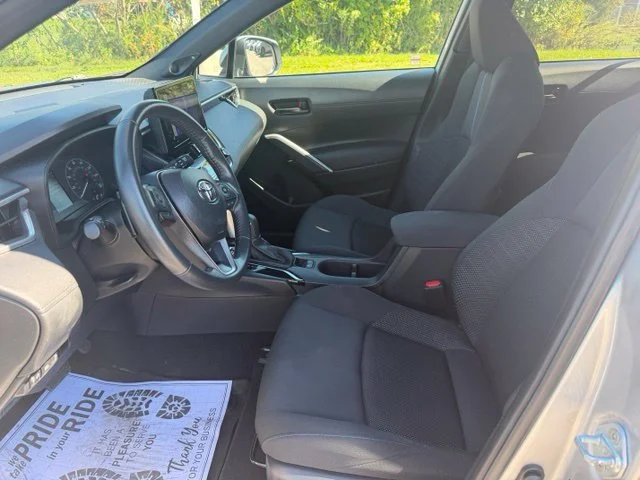 Certified Used 2024 Silver Toyota Hybrid SE image 6