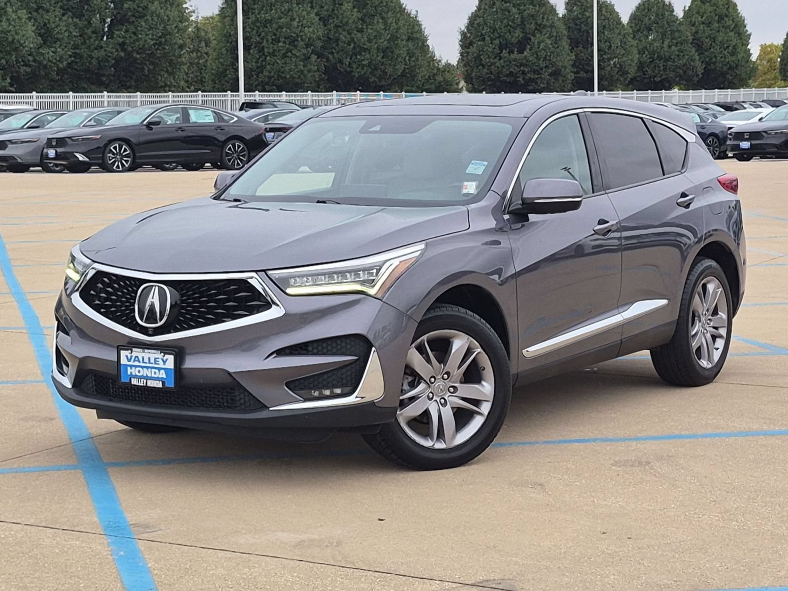 Used 2020 Gray Acura w/Advance Pkg image 2
