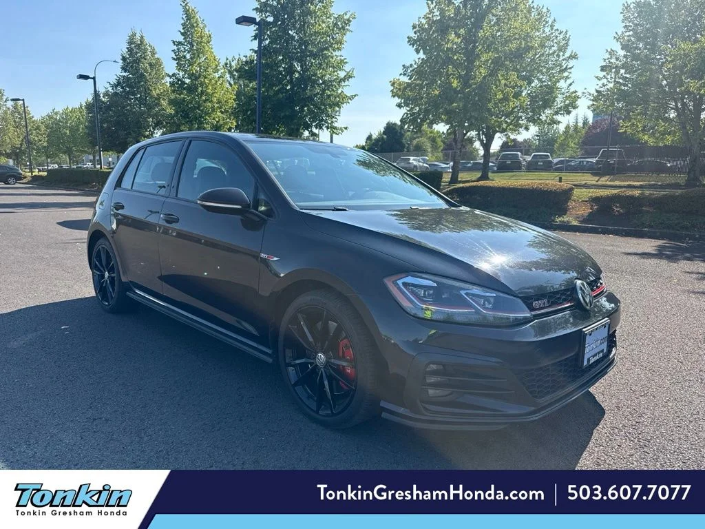 Used 2021 Deep Black Volkswagen 2.0T SE image 1