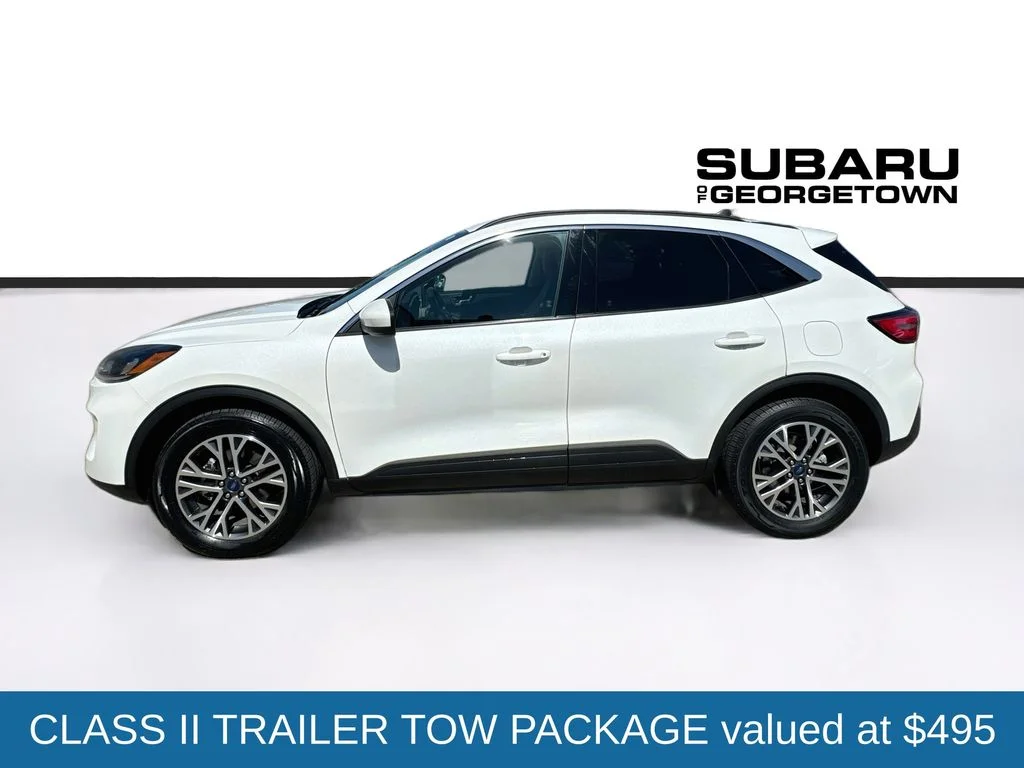 Used 2021 White Ford SEL image 4