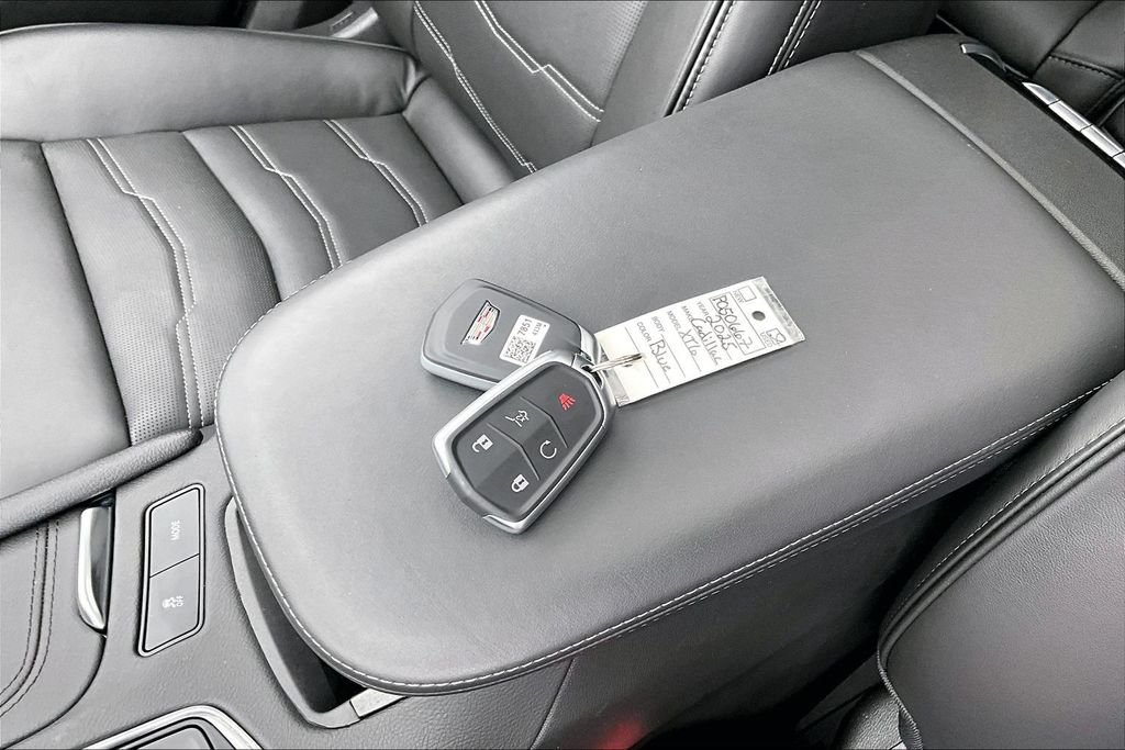 Used 2025 Blue Cadillac Premium Luxury image 10