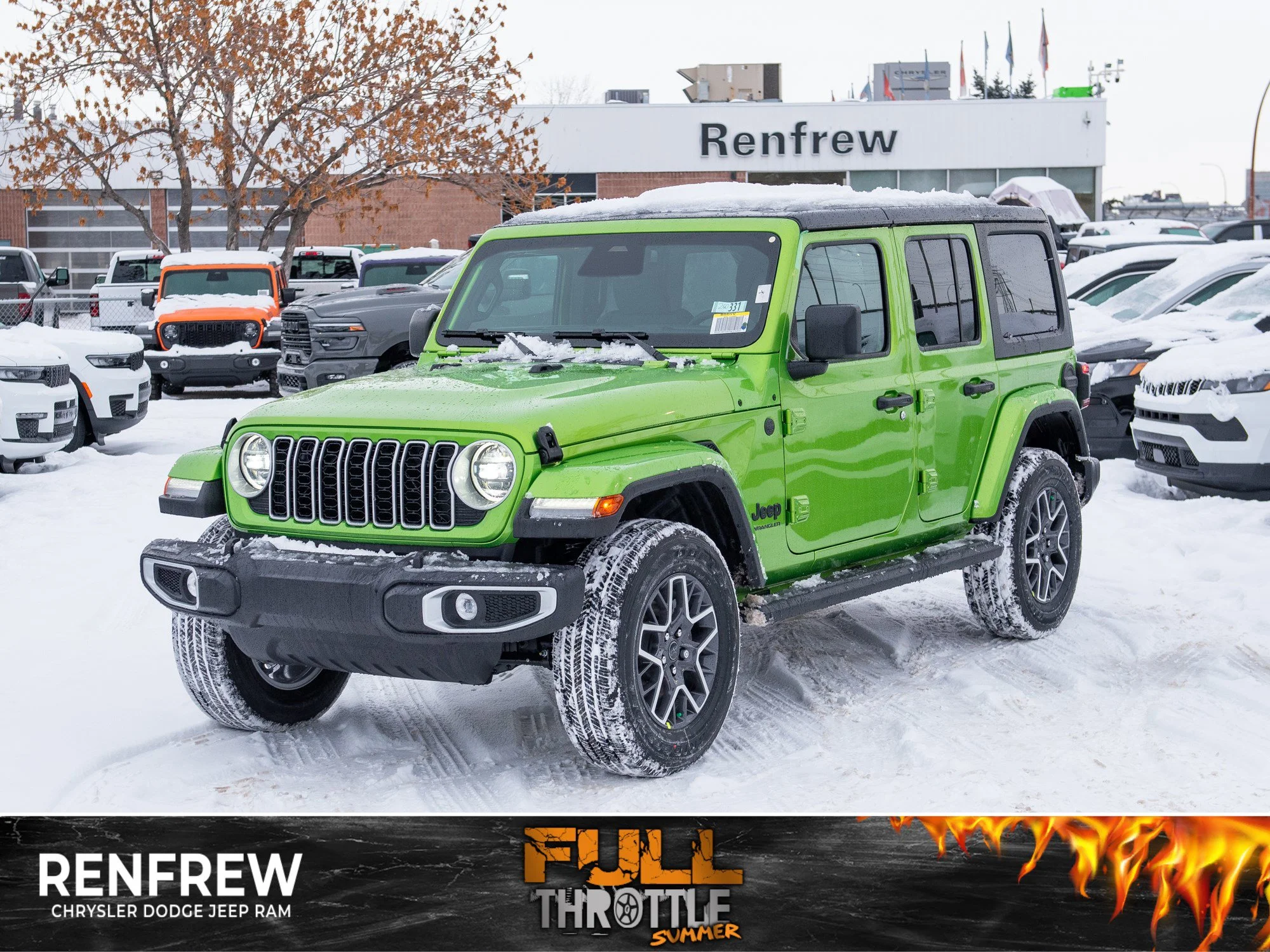 New 2026 mojito Jeep Sahara* 4 Door 4x4, Side Steps, Remote Start, Heated Seats image 1