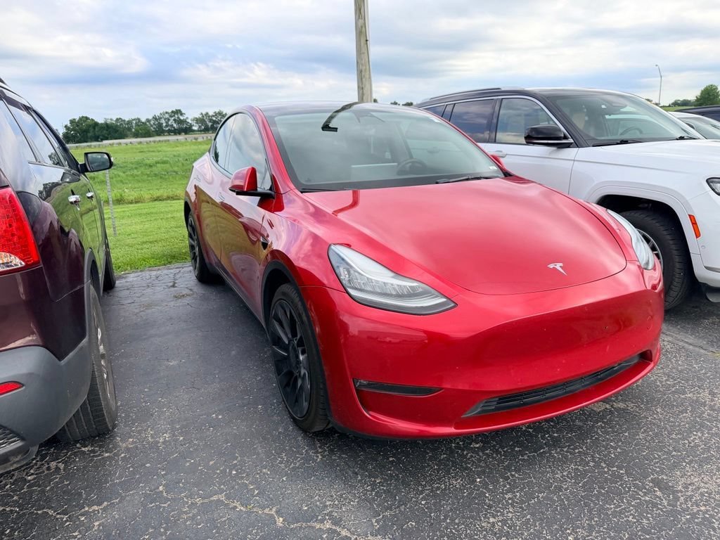 Used 2022 Tesla Model Y Long Range with VIN 7SAYGDEE4NF481442 for sale in Paola, KS
