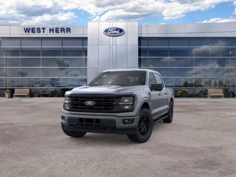 New 2026 Carbonized Gray Metallic FORD XLT image 3