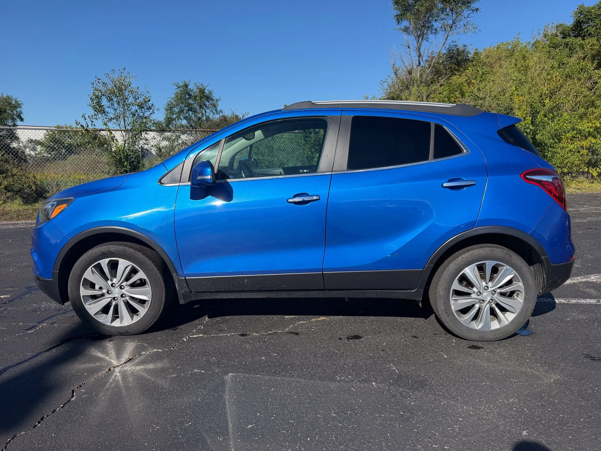 Used 2018 Includes (CM5) Black Carbon Metallic lower exterior accent color, Paint code W700S.) Buick Preferred image 9