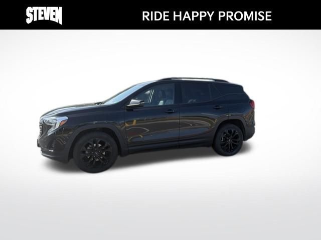 Used 2021 Black GMC SLT image 2