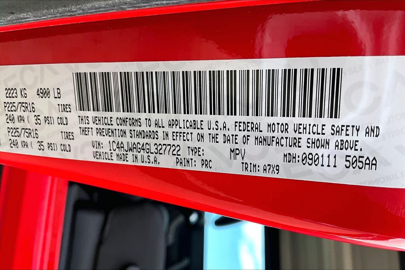 Used 2016 Firecracker Red Clearcoat Jeep Sport image 28