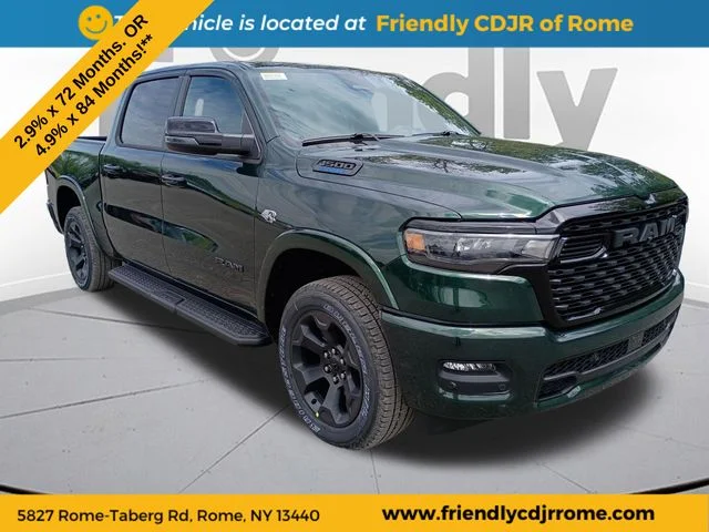 New 2026 Serrano-Green Metallic Exterior Paint RAM Big Horn/Lone Star image 3