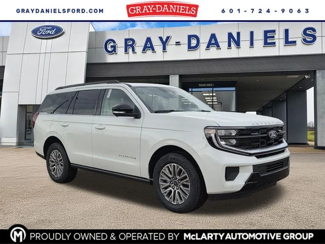 New 2027 Star White Metallic Tri-Coat Ford Platinum image 1