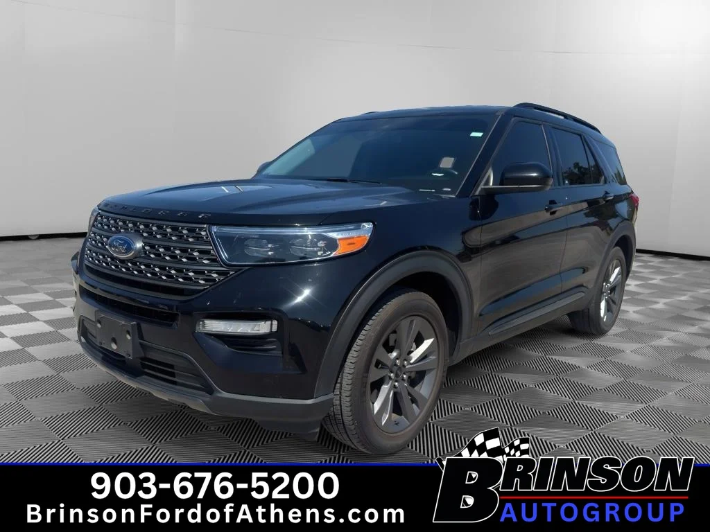 Used 2023 Agate Black Metallic Ford XLT image 1