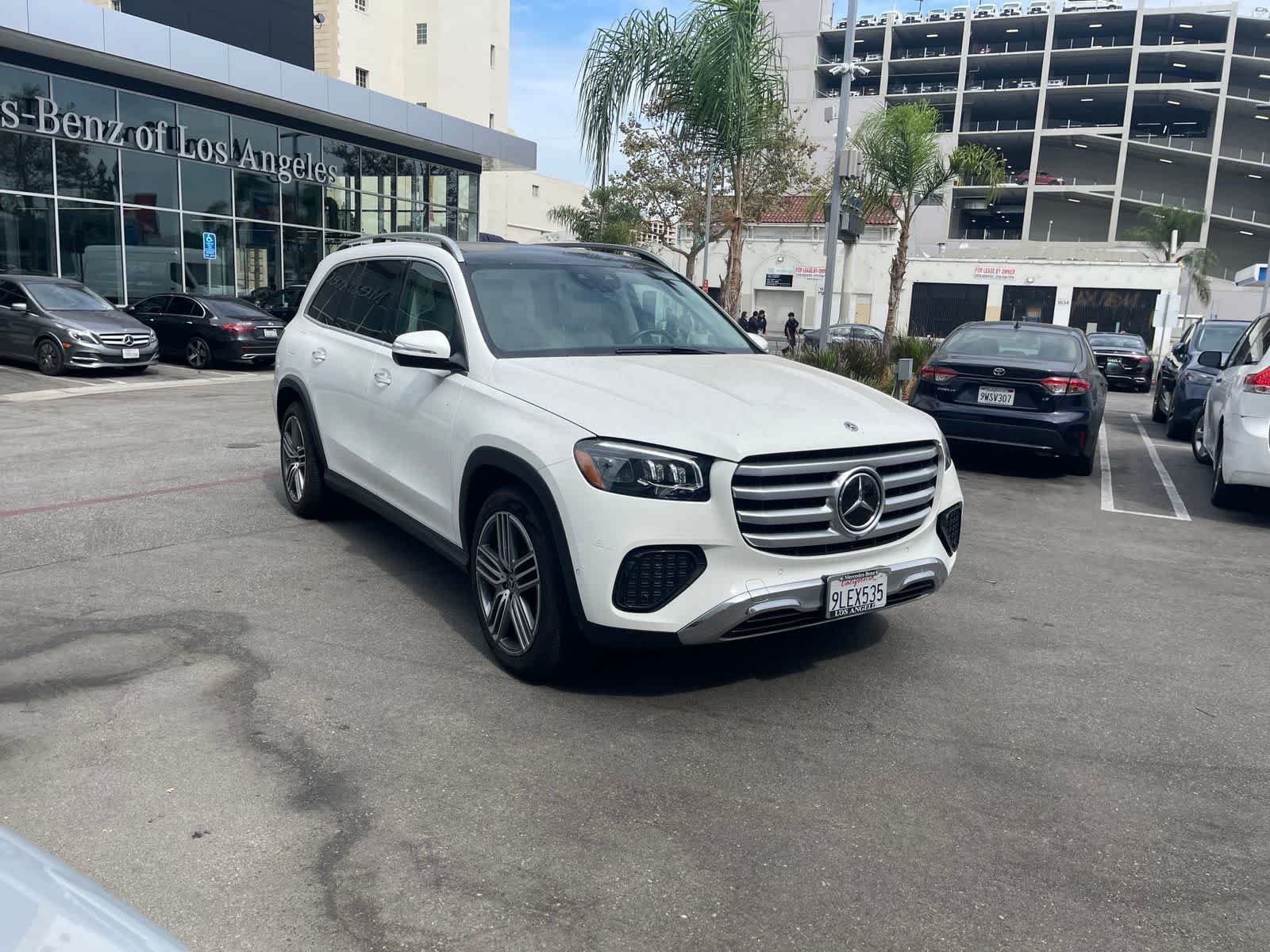 Certified Used 2024 Polar White Mercedes-Benz GLS 450 image 2
