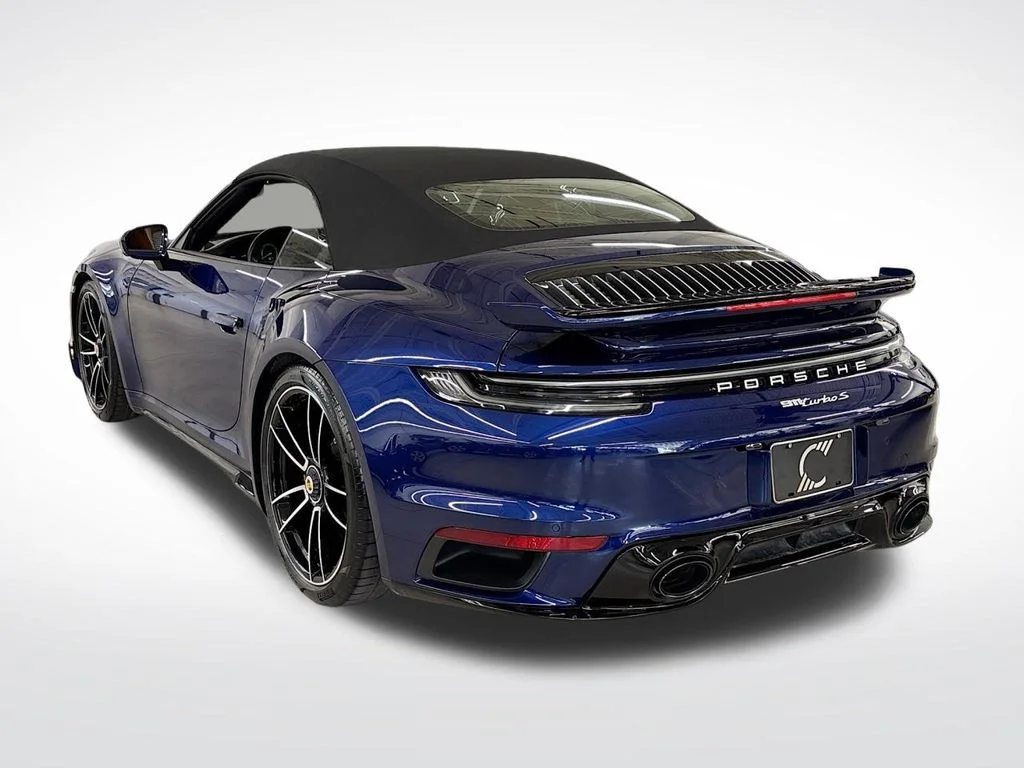 Used 2023 Blue Porsche Turbo S image 3