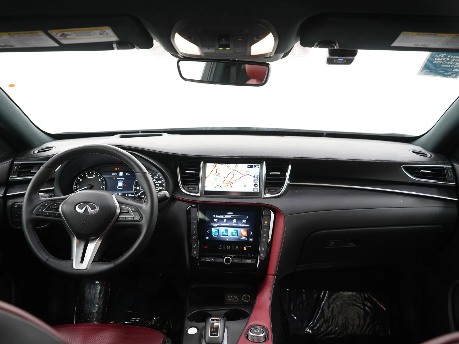Used 2025 Radiant White INFINITI SENSORY image 13
