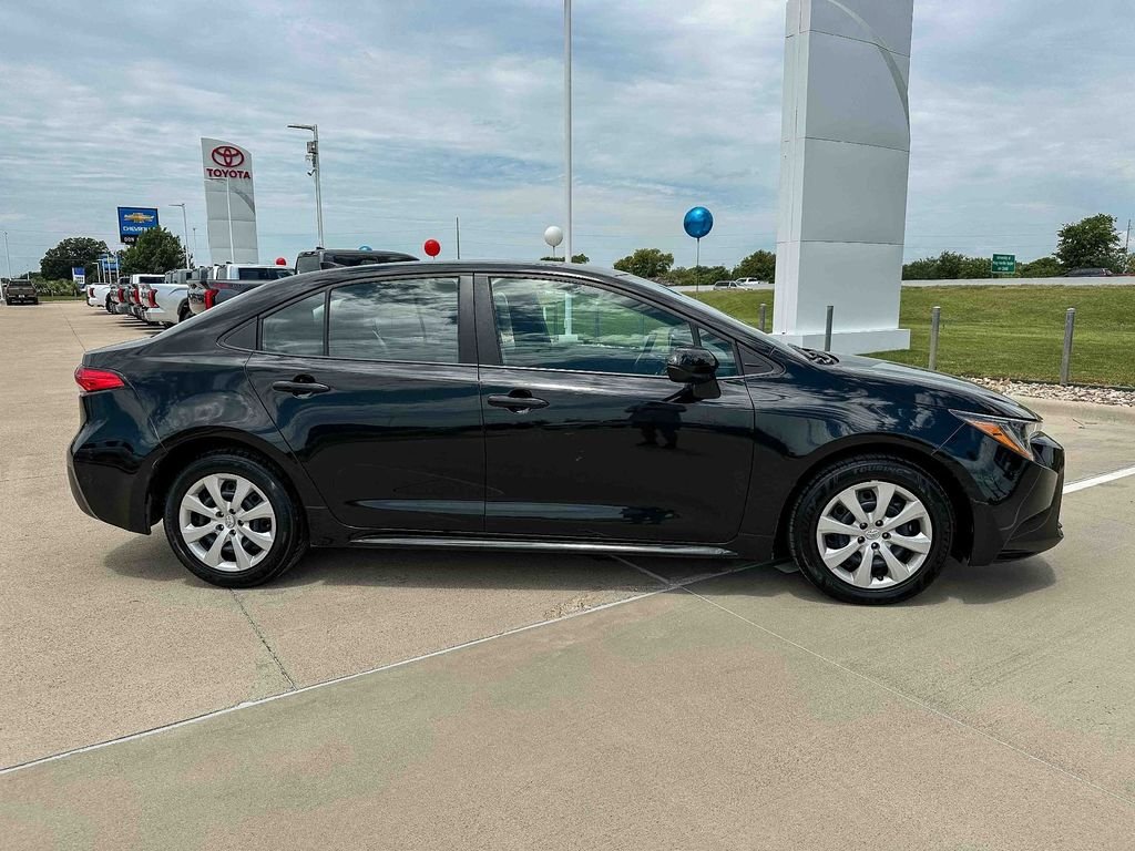 Used 2025 Black Toyota LE image 2