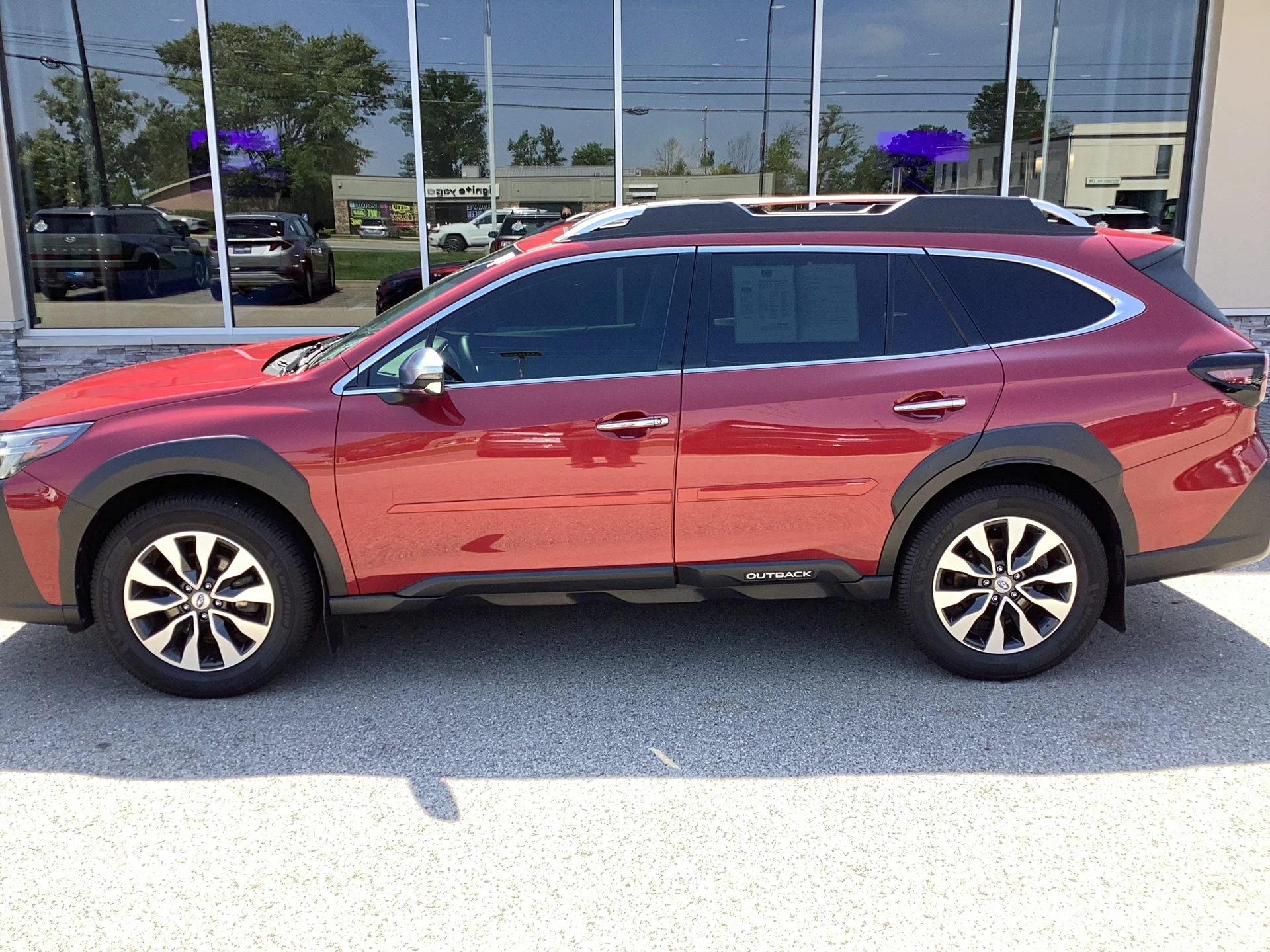 Used 2023 Crimson Red Pearl Subaru Touring XT image 8