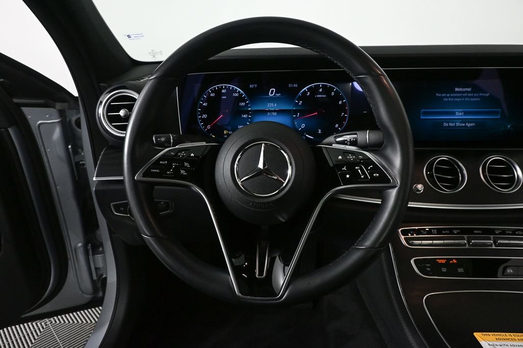 Certified Used 2022 Silver Mercedes-Benz E 350 image 2