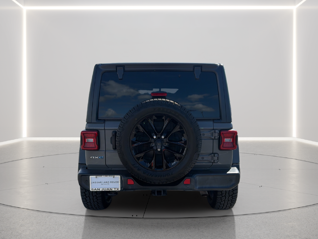 Used 2021 Gray Clearcoat Jeep Unlimited Sahara 4xe image 18