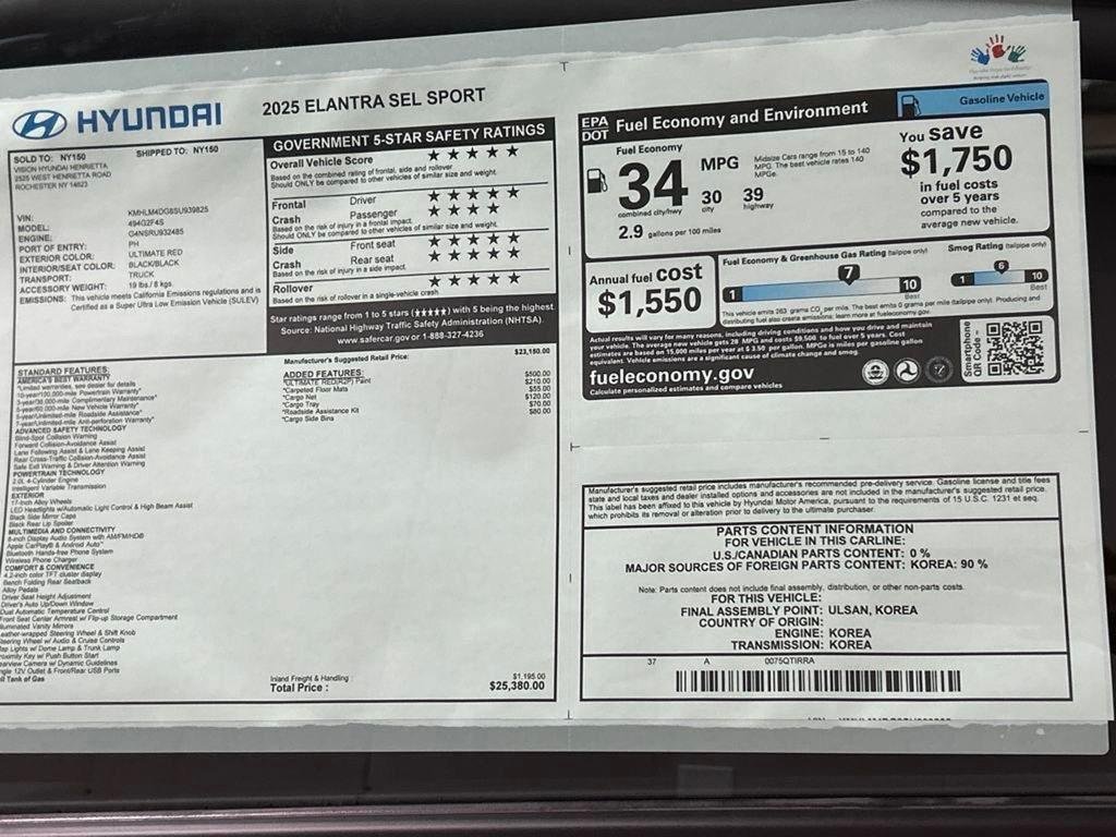 2025 Hyundai Elantra SEL - Photo 28