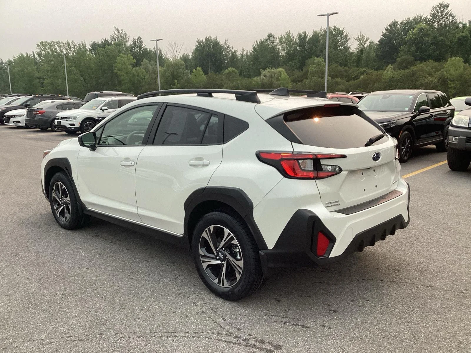 Used 2024 Crystal White Pearl Subaru Premium image 5