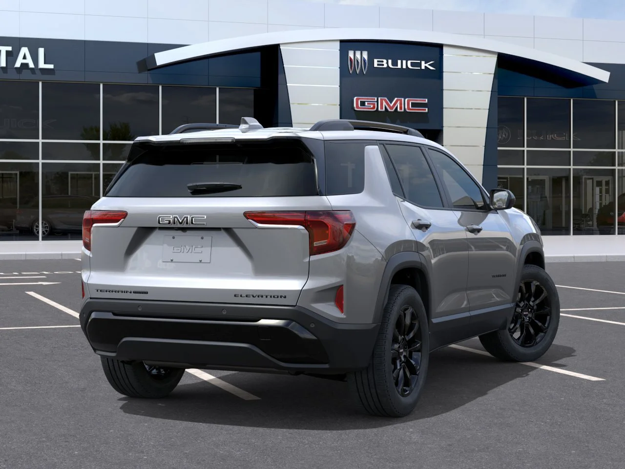 New 2027 Sterling Metallic GMC AWD Elevation image 5