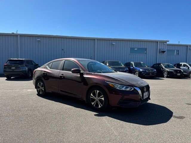Used 2020 Rosewood Metallic Nissan SV image 1