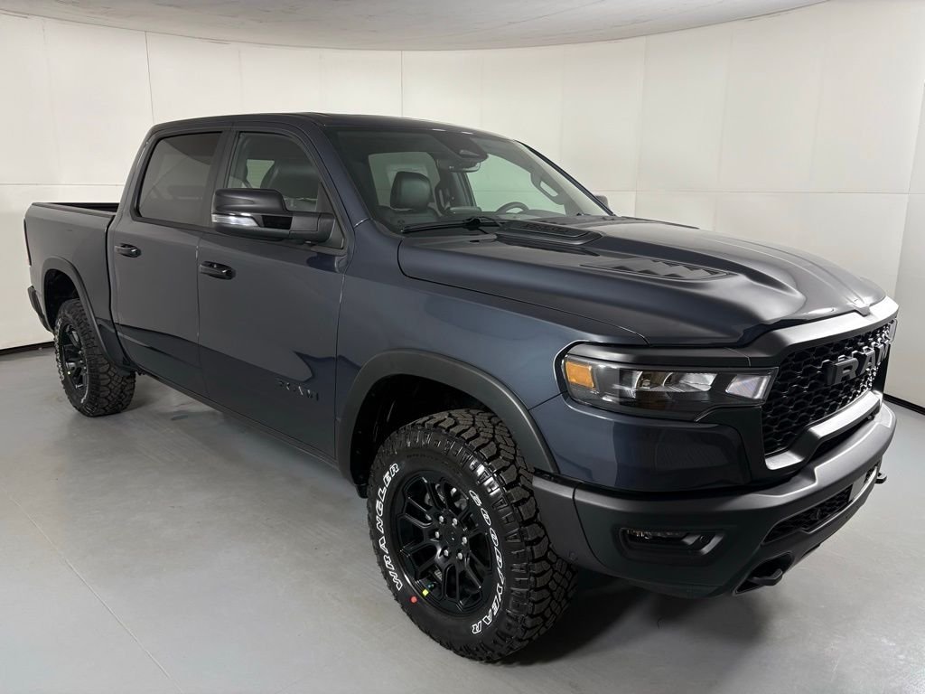 New 2026 Forged Blue Metallic Exterior Paint RAM Rebel image 2