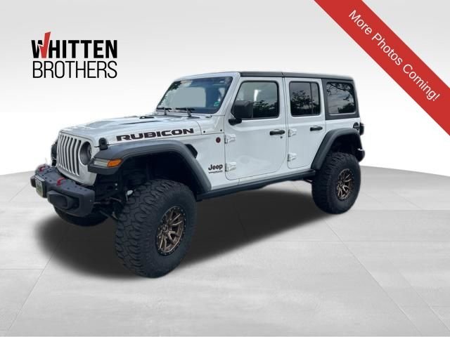 Used 2019 White Jeep Unlimited Rubicon image 1