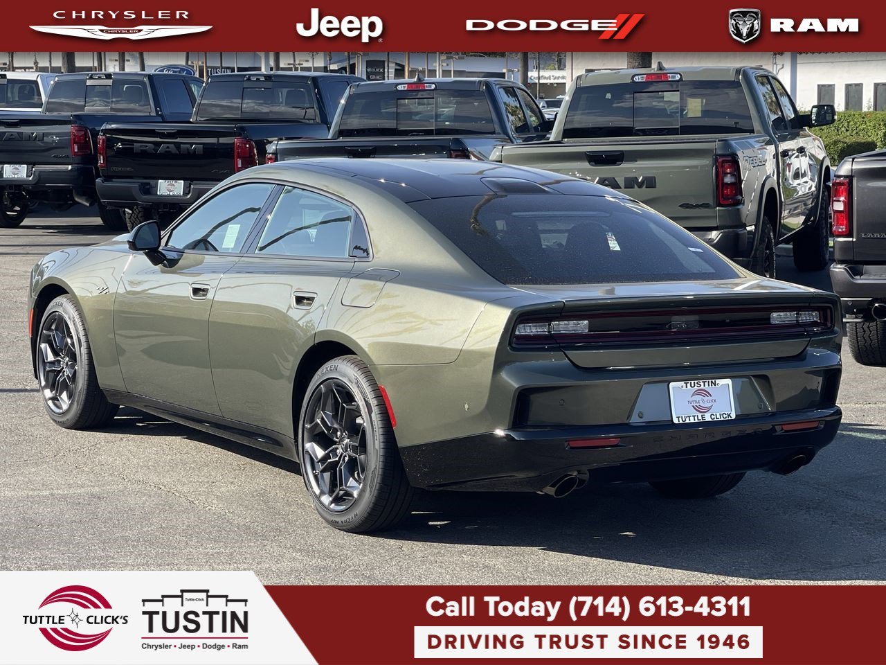 New 2026 Green Machine Exterior Paint Dodge R/T image 4