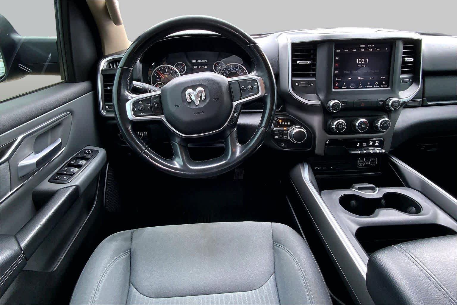 Used 2019 Diamond Black Crystal Pearlcoat Ram Big Horn/Lone Star image 6