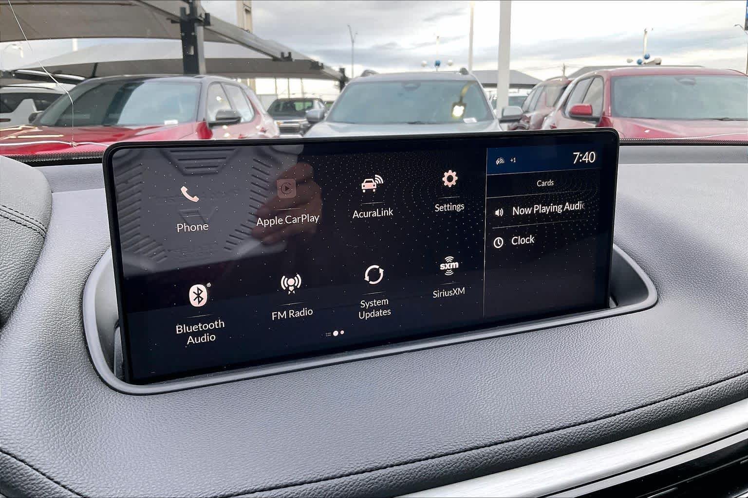 Used 2024 Liquid Carbon Metallic Acura  image 29