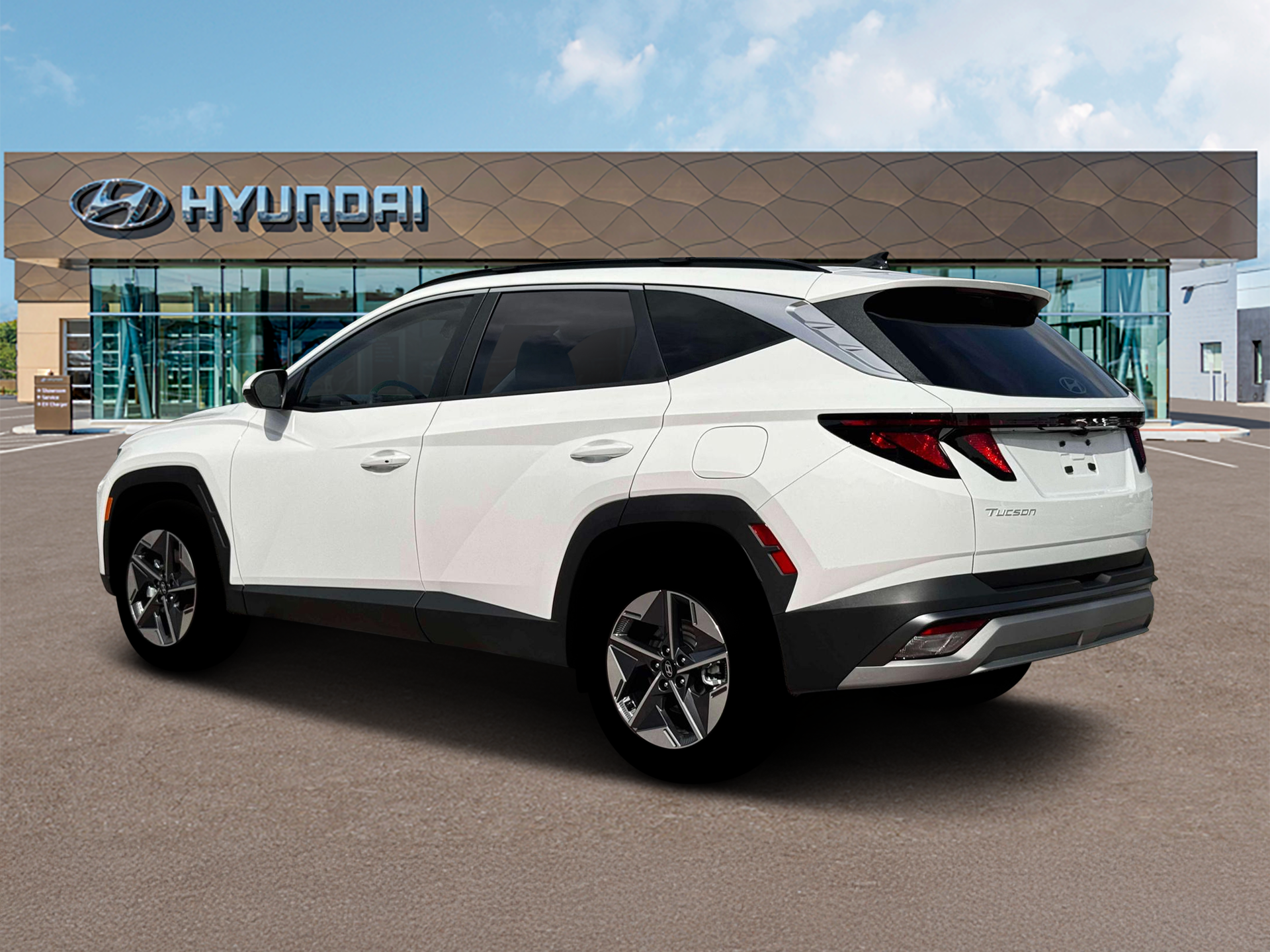 New 2026 White Hyundai SEL AWD image 4
