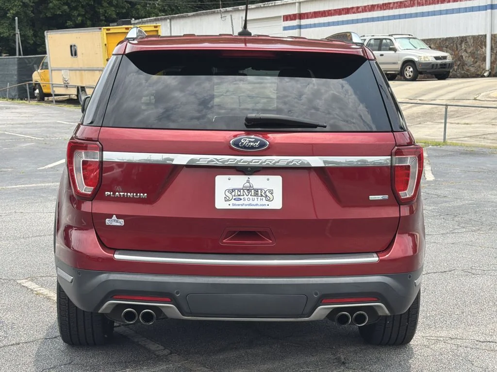 Used 2018 Red Ford Platinum image 6