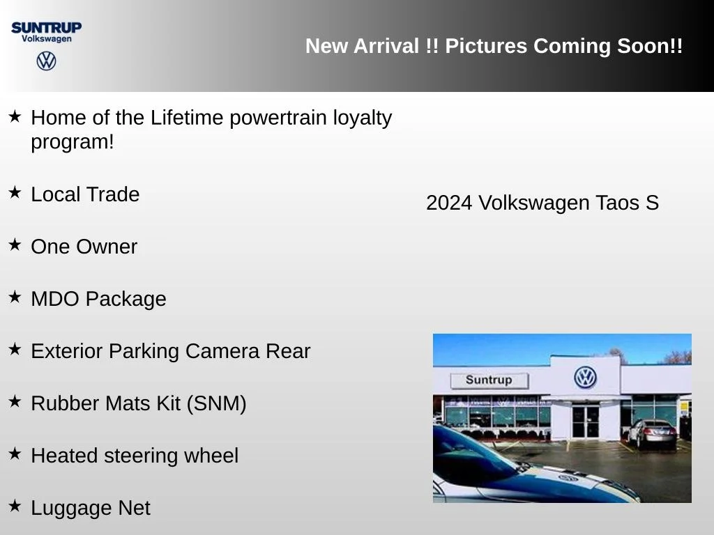 Used 2024 Gray Volkswagen 1.5T S image 2