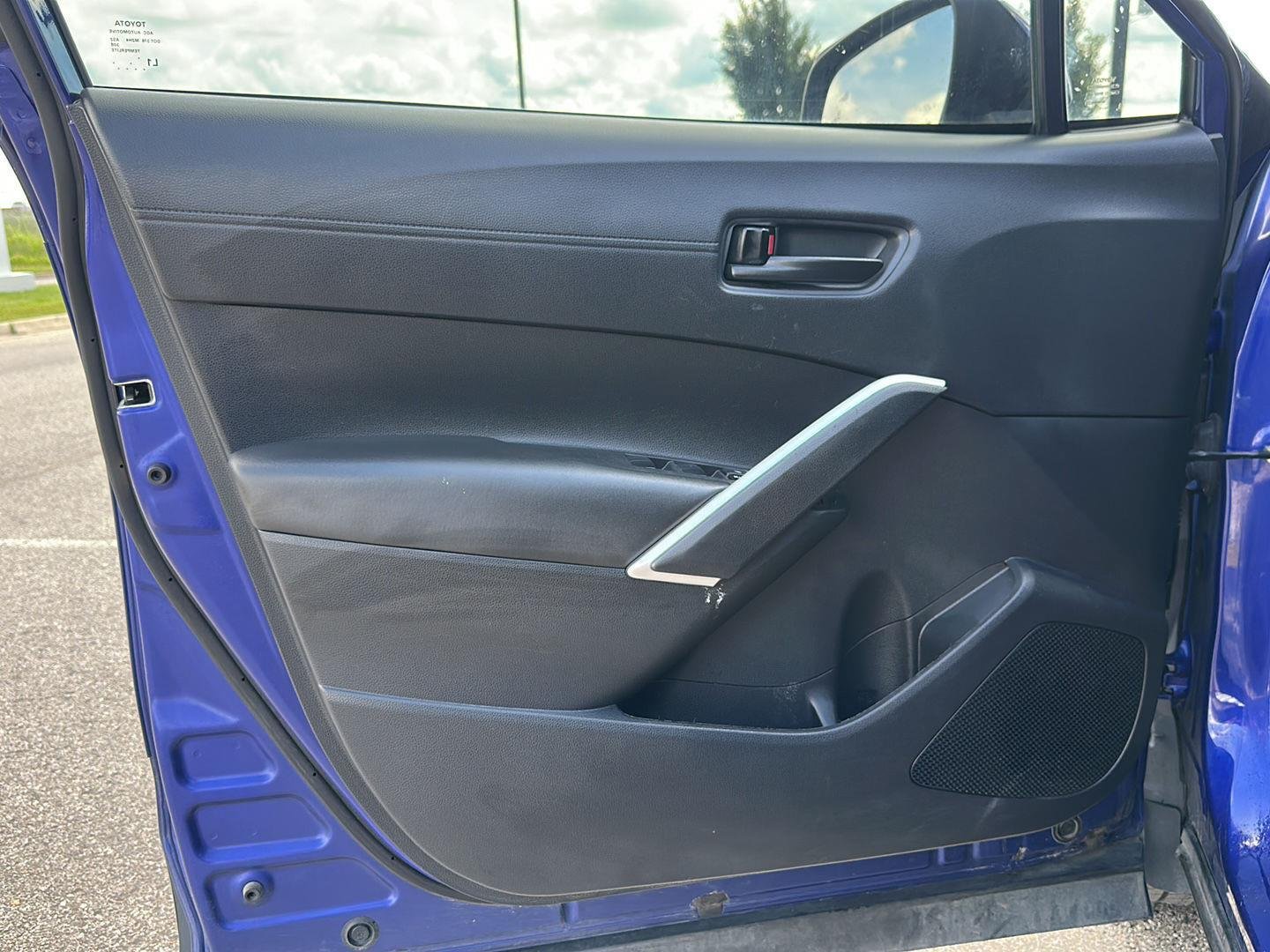 Used 2022 Blue Crush Metallic Toyota LE image 7
